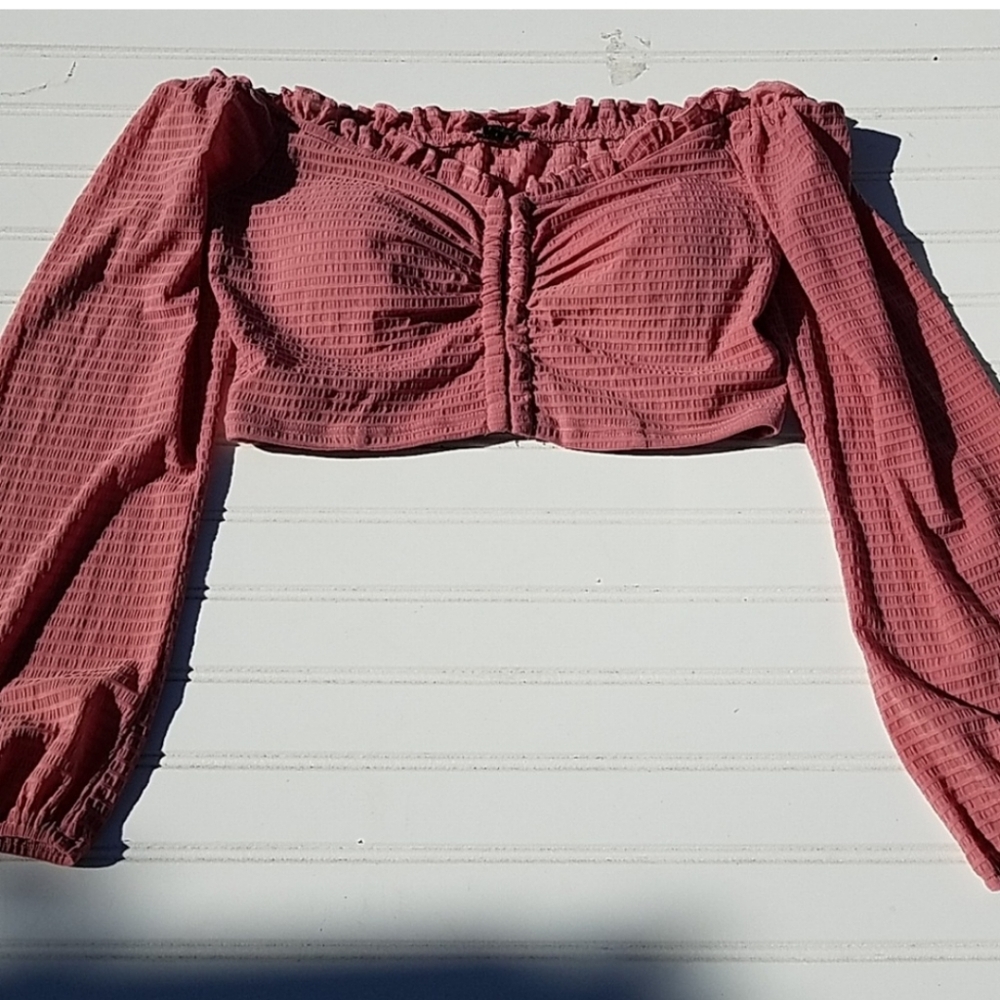 Off-Shoulder Romantic Blouse